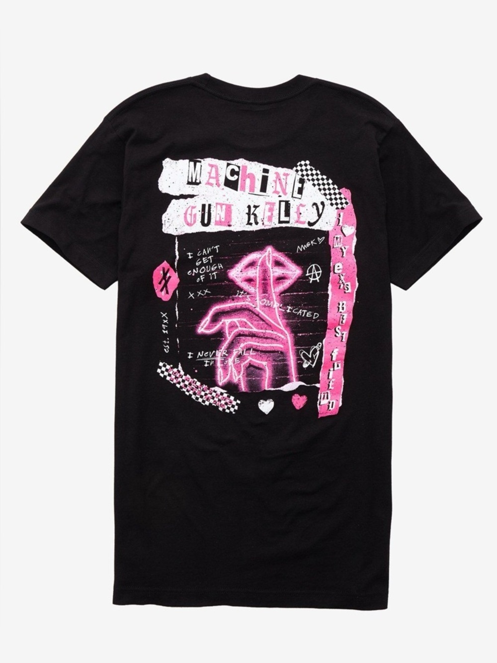 Machine Gun Kelly Hot Topic Graphic Grunge Punk Tee - Size L